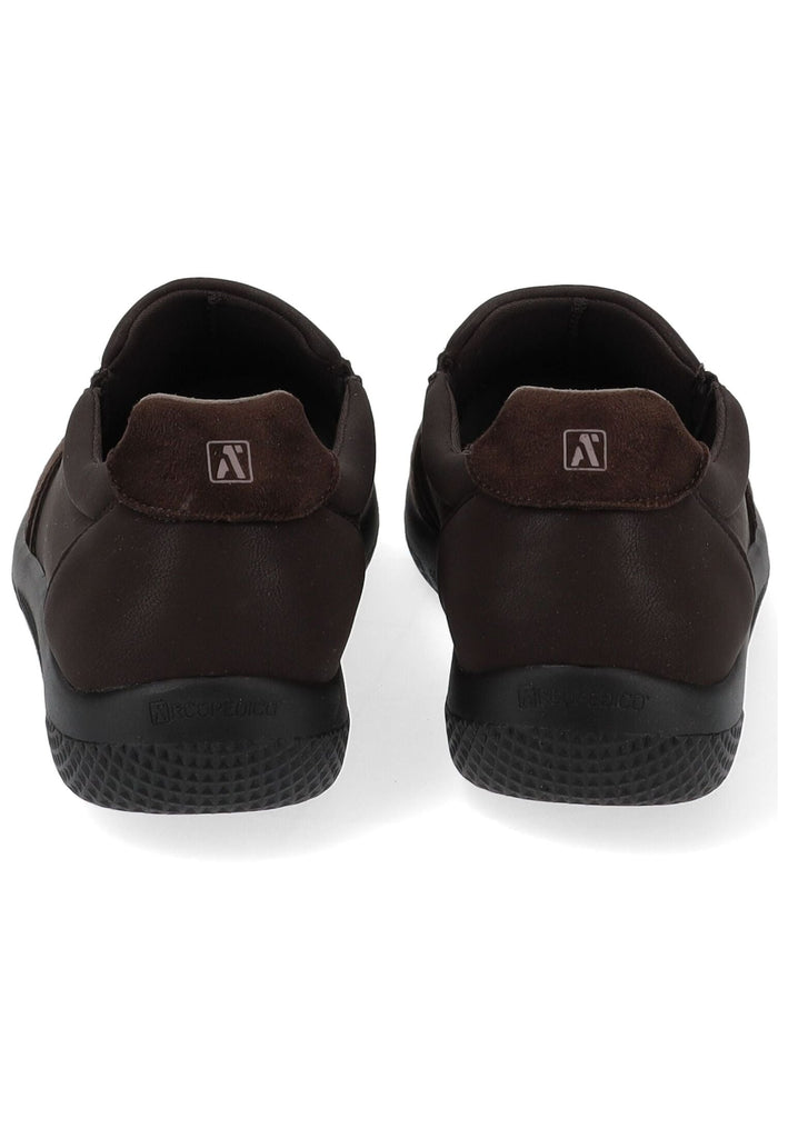 ARCOPEDICO Slipper Textil Dunkelbraun