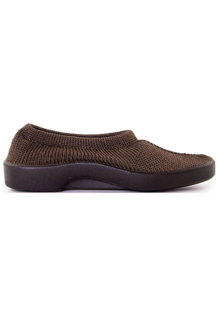 ARCOPEDICO Slipper Textil Dunkelbraun