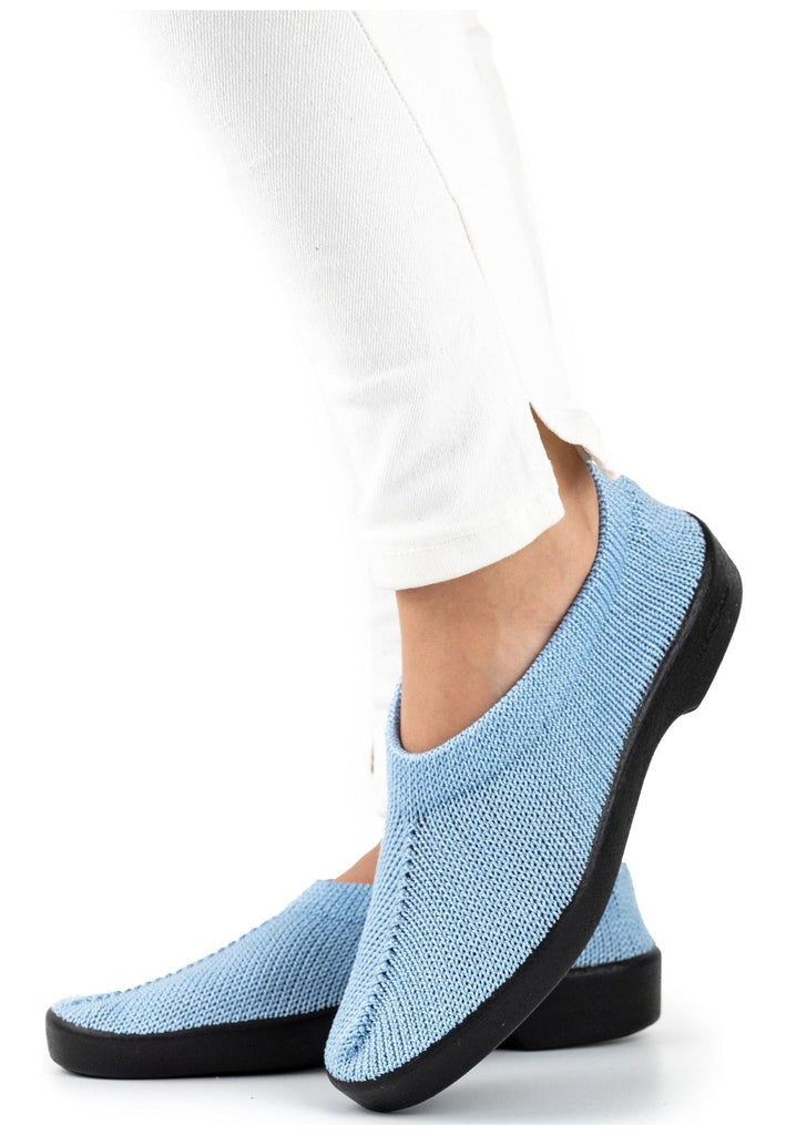 ARCOPEDICO Slipper Textil Hellblau