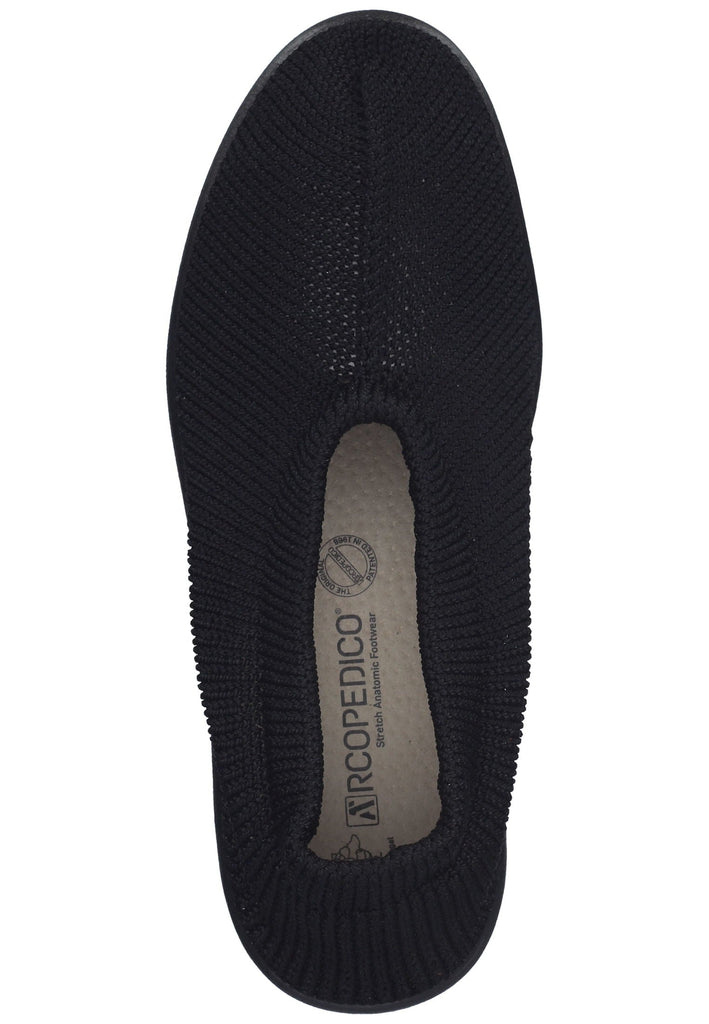 ARCOPEDICO Slipper Textil Schwarz