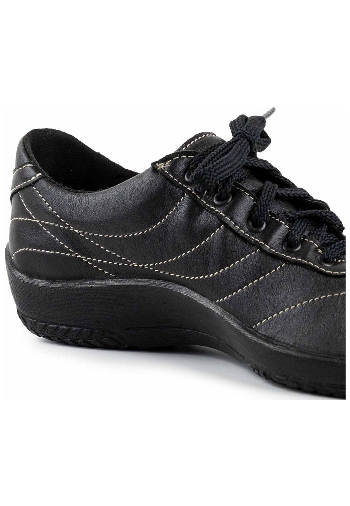 ARCOPEDICO Sneaker Lederimitat Schwarz