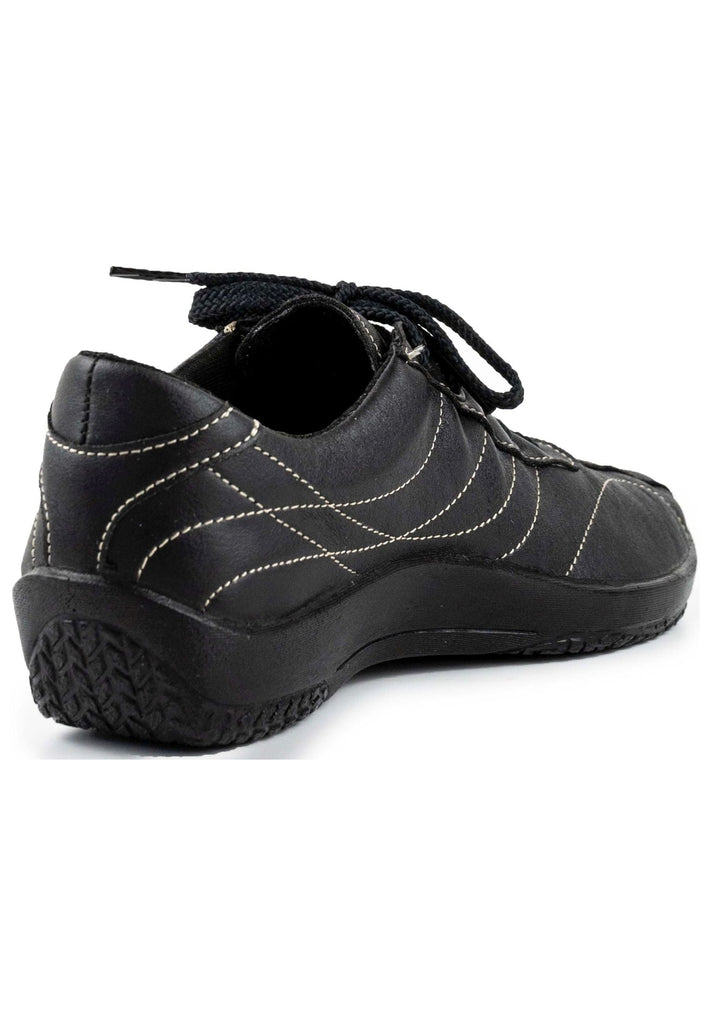 ARCOPEDICO Sneaker Lederimitat Schwarz