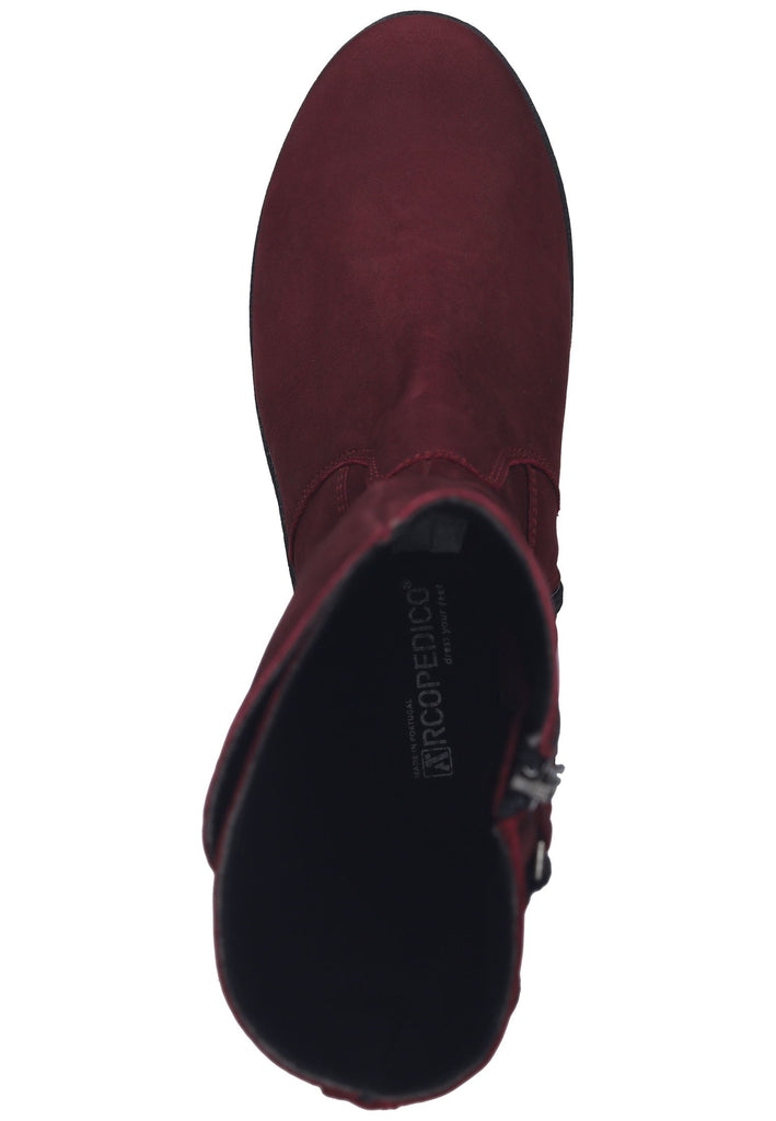 ARCOPEDICO Stiefel Textil Bordeaux