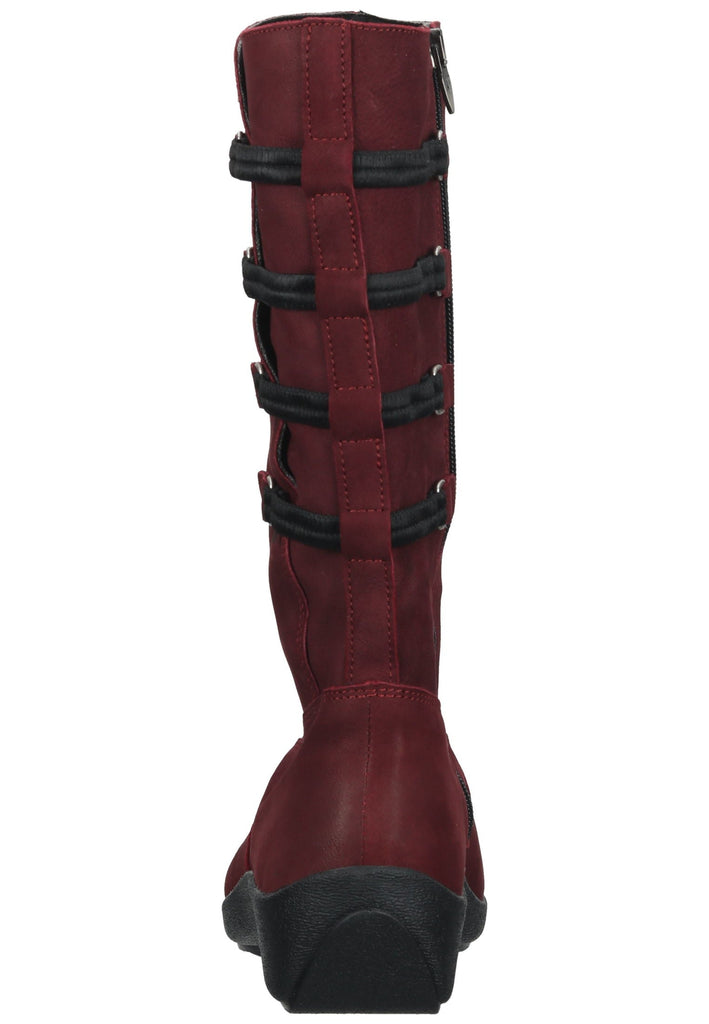 ARCOPEDICO Stiefel Textil Bordeaux