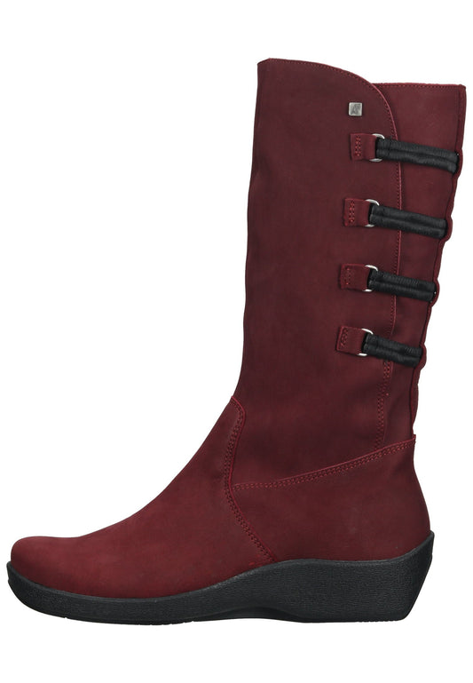 ARCOPEDICO Stiefel Textil Bordeaux