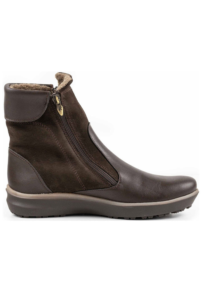 ARCOPEDICO Stiefelette Leder Chocolate Warmfutter