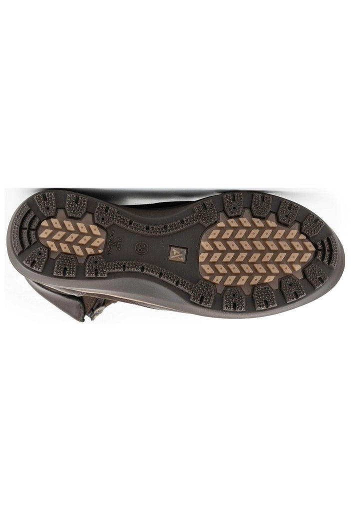 ARCOPEDICO Stiefelette Leder Chocolate Warmfutter