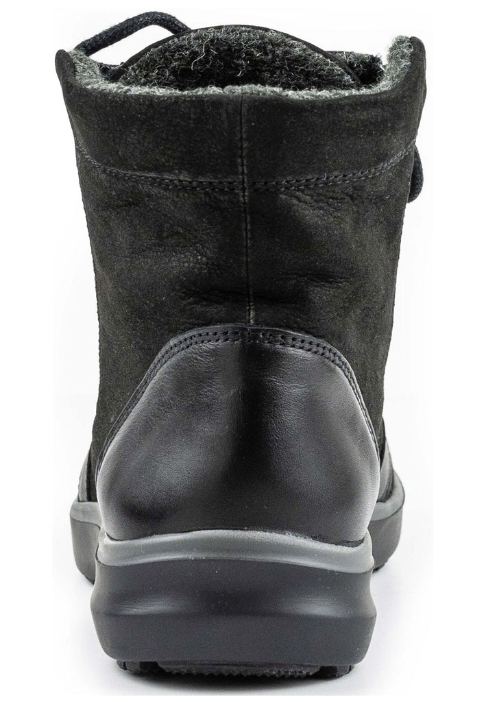 ARCOPEDICO Stiefelette Leder/Textil Schwarz Warmfutter