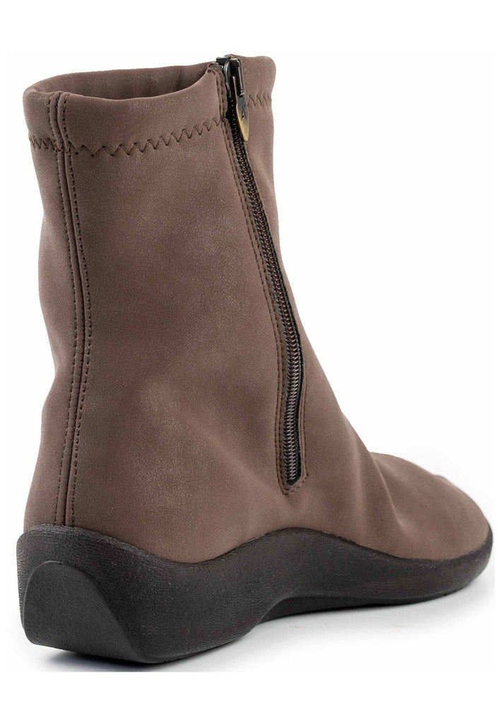 ARCOPEDICO Stiefelette Lederimitat/Textil Braun