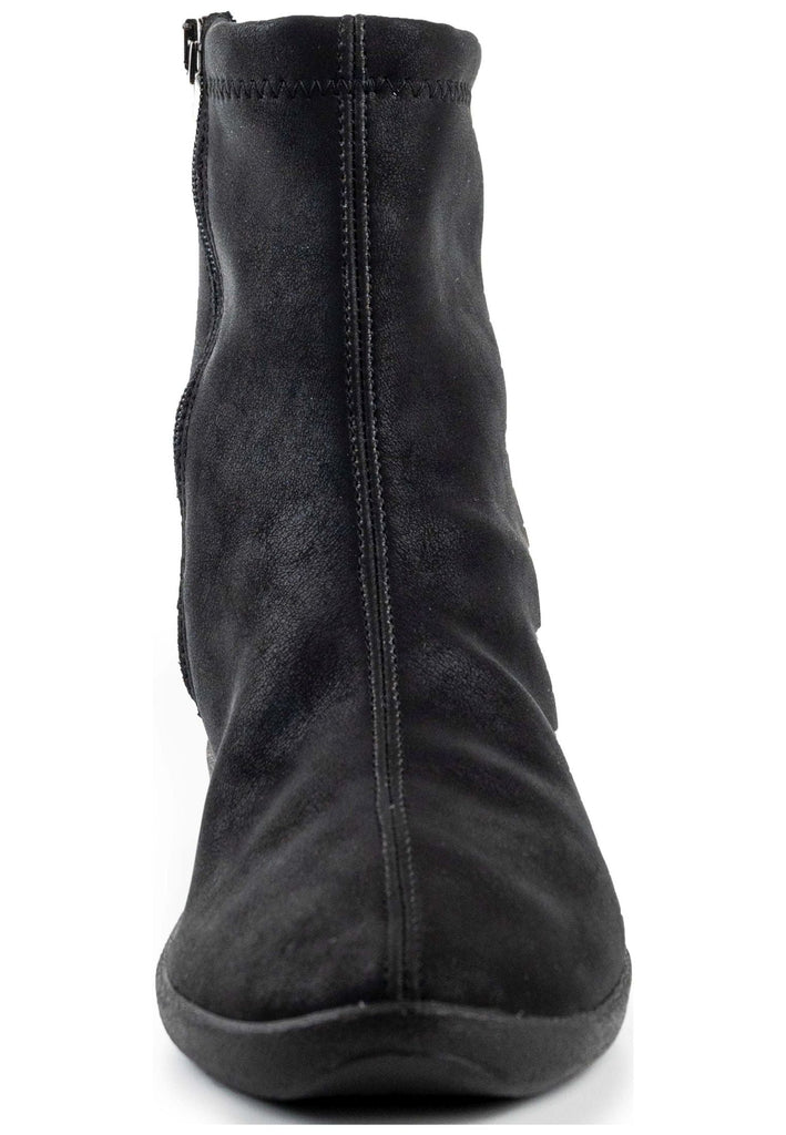 ARCOPEDICO Stiefelette Lederimitat/Textil Schwarz