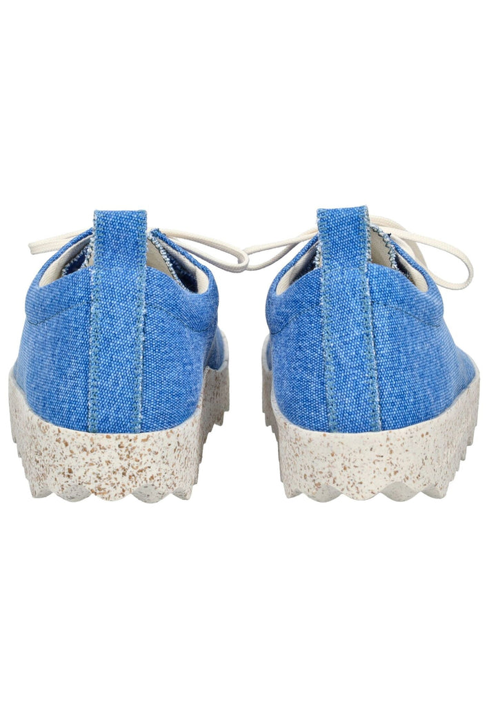 ASPORTUGUESAS Halbschuhe Baumwolle Mittelblau