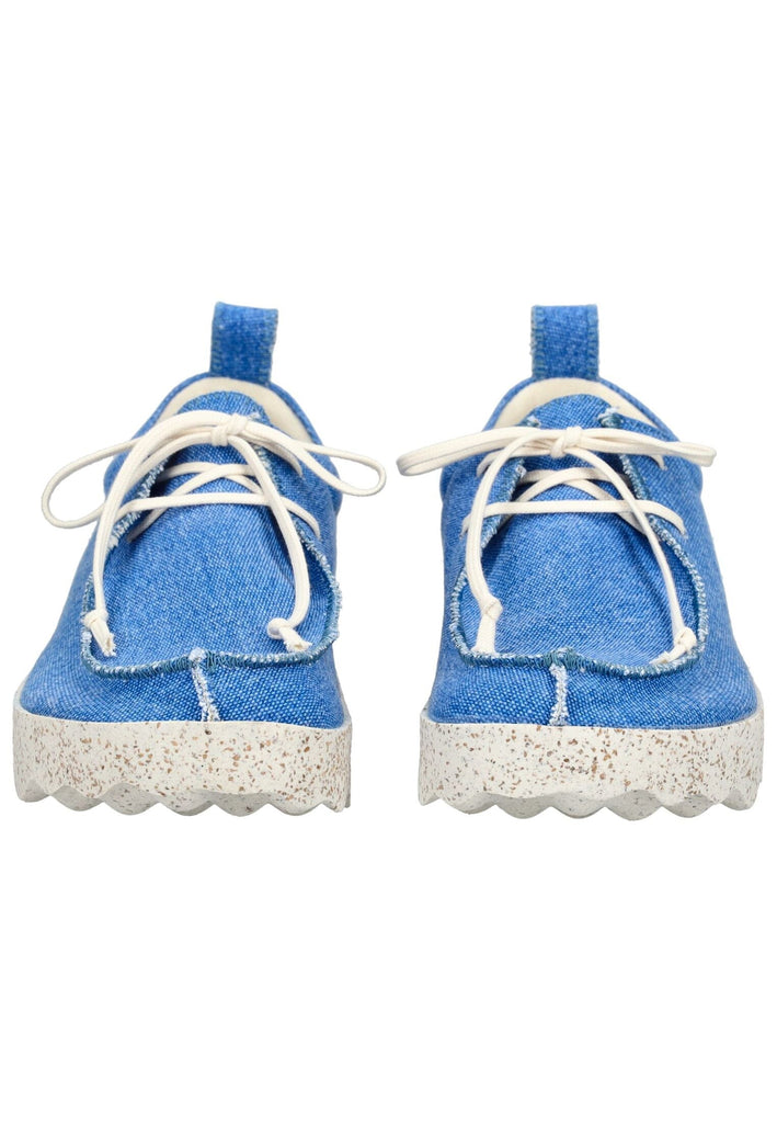 ASPORTUGUESAS Halbschuhe Baumwolle Mittelblau