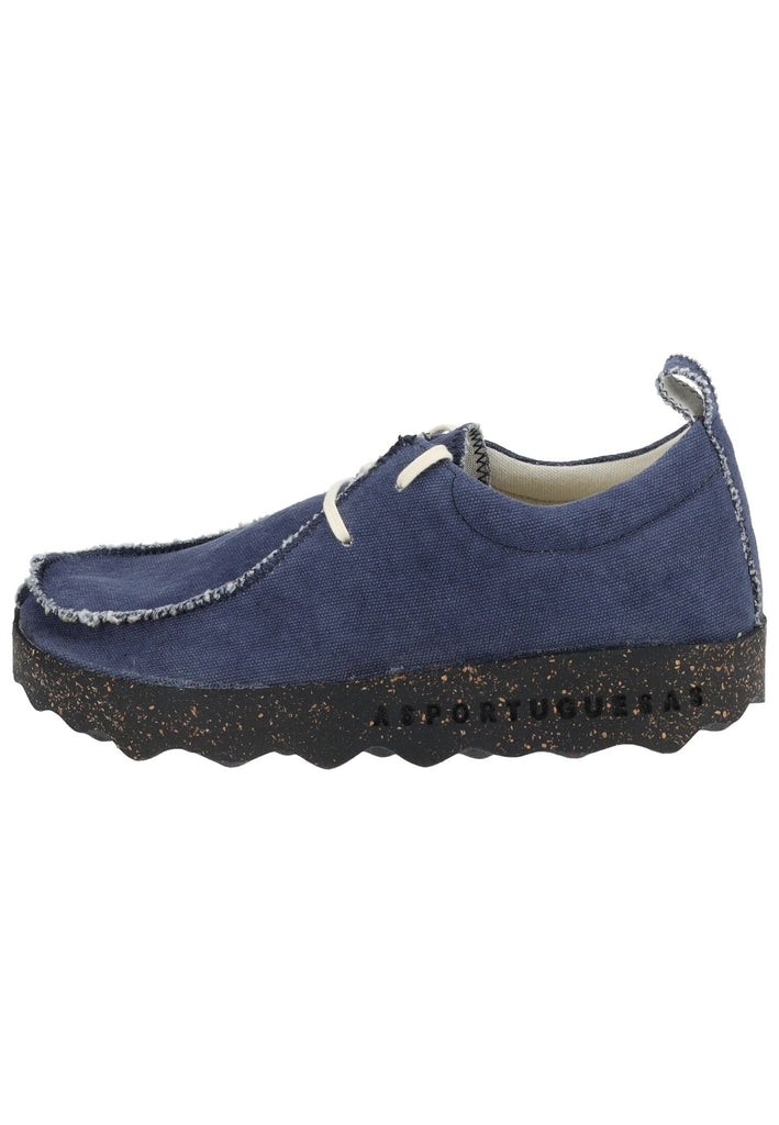 ASPORTUGUESAS Halbschuhe Baumwolle Navy