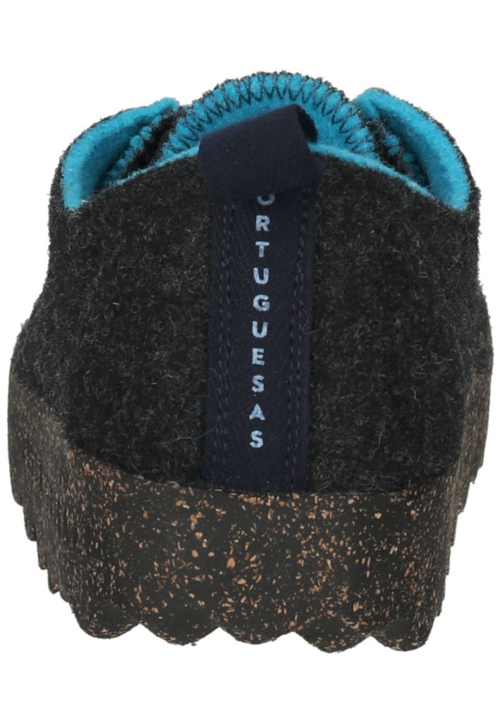 ASPORTUGUESAS Halbschuhe Filz Anthrazit