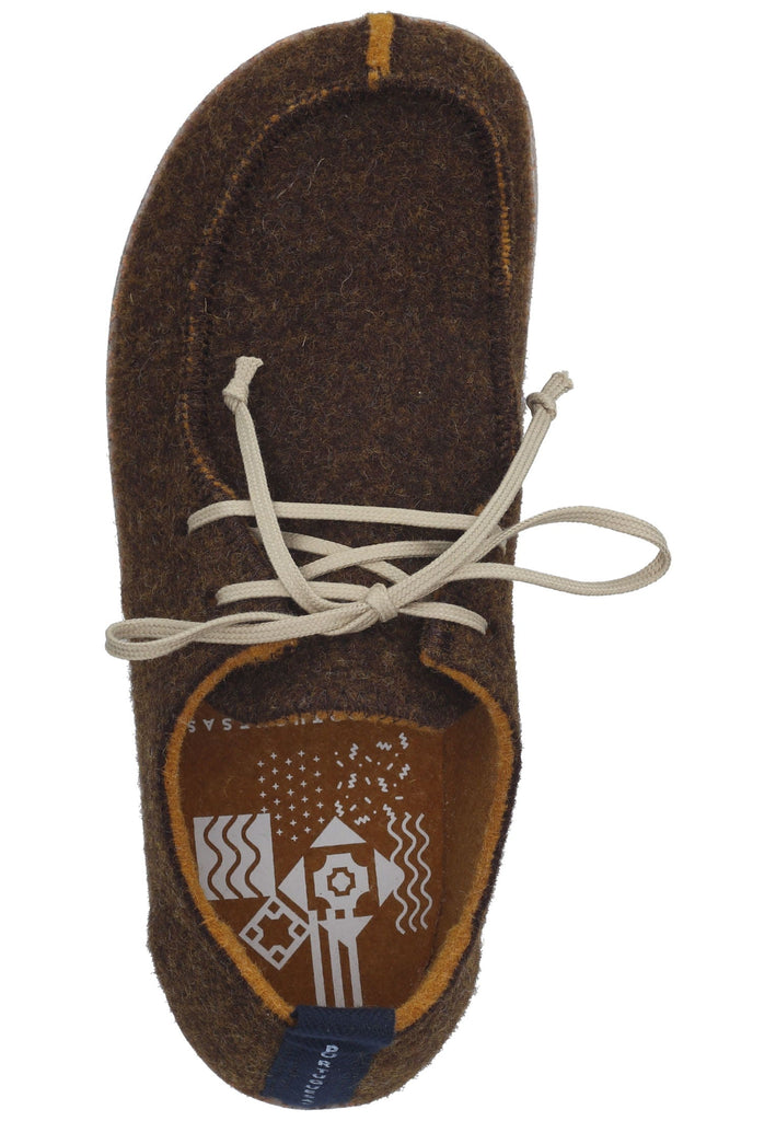 ASPORTUGUESAS Halbschuhe Filz Caramel