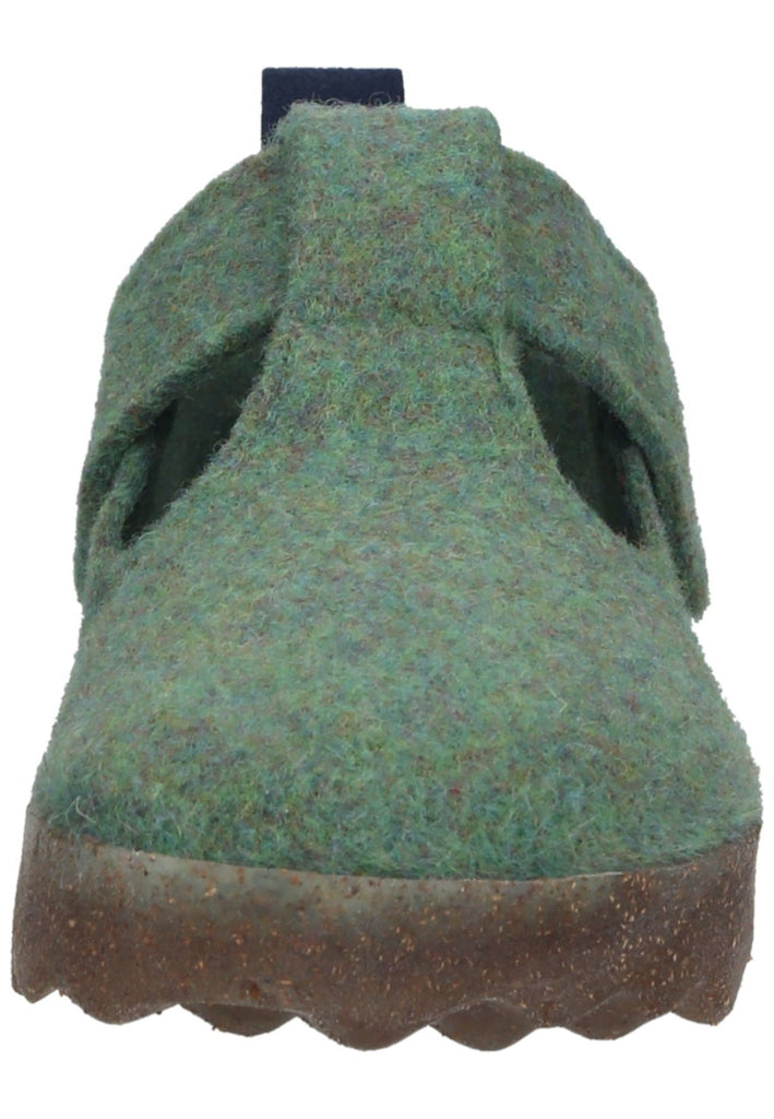 ASPORTUGUESAS Halbschuhe Filz Grün