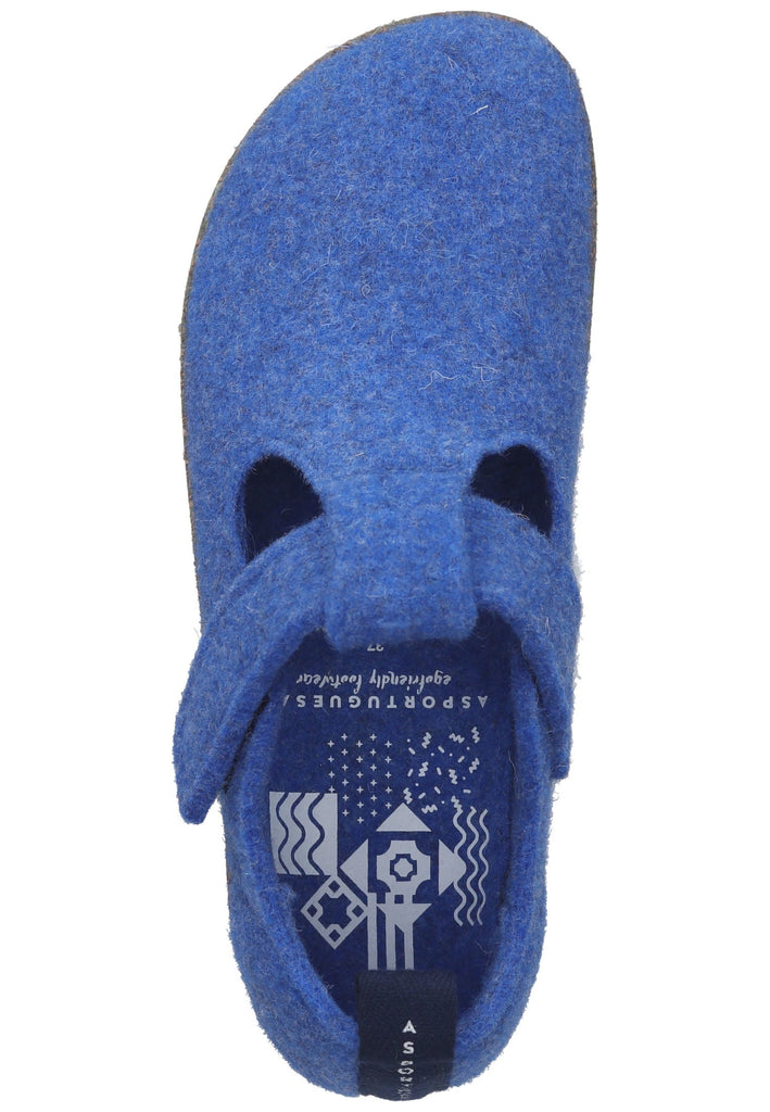 ASPORTUGUESAS Halbschuhe Filz Indigo