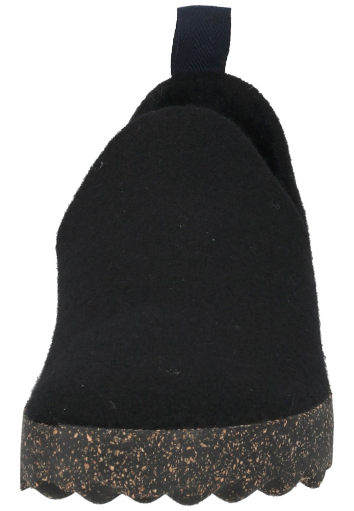 ASPORTUGUESAS Halbschuhe Filz Schwarz
