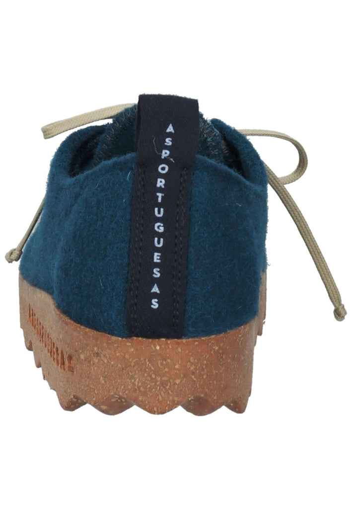 ASPORTUGUESAS Halbschuhe Filz Türkis