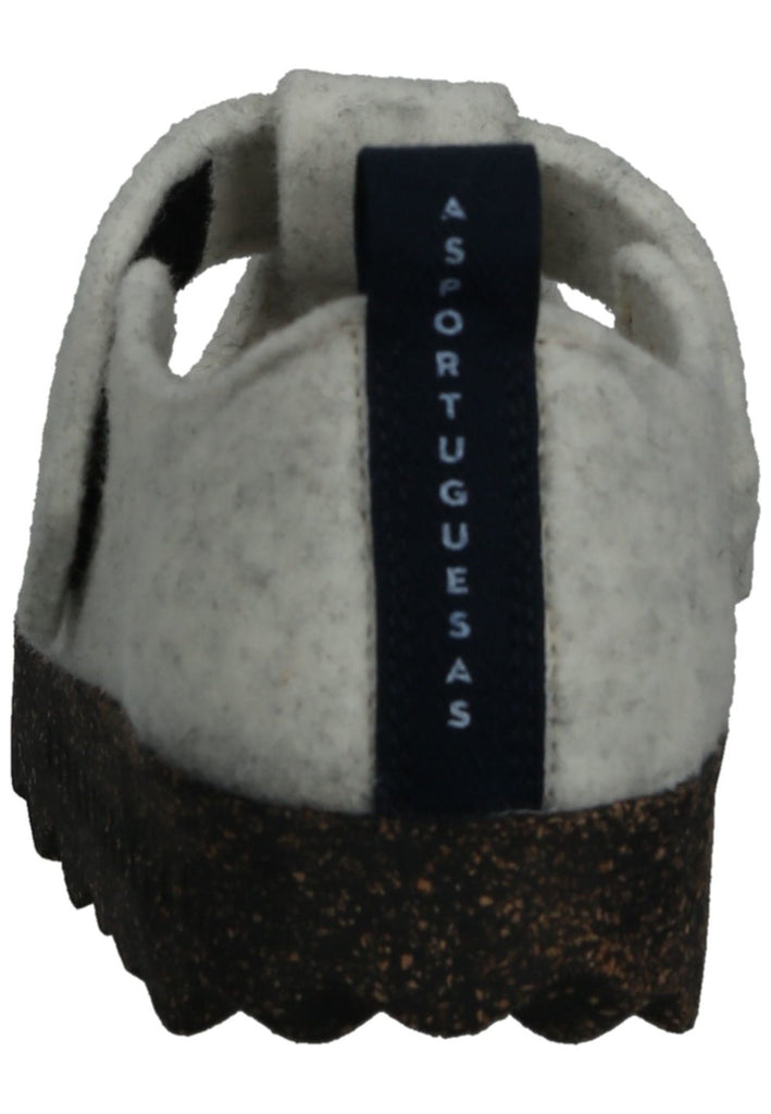 ASPORTUGUESAS Halbschuhe Filz Weiß