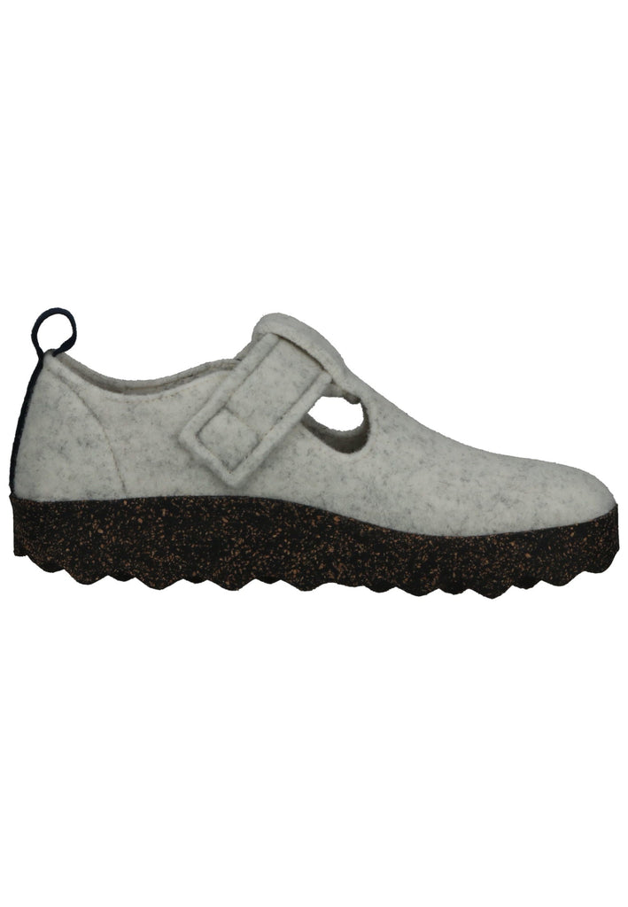 ASPORTUGUESAS Halbschuhe Filz Weiß