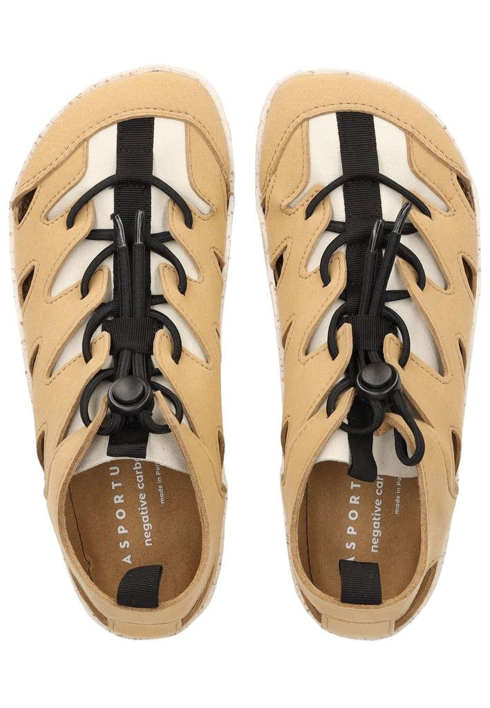 ASPORTUGUESAS Halbschuhe Leder Tan