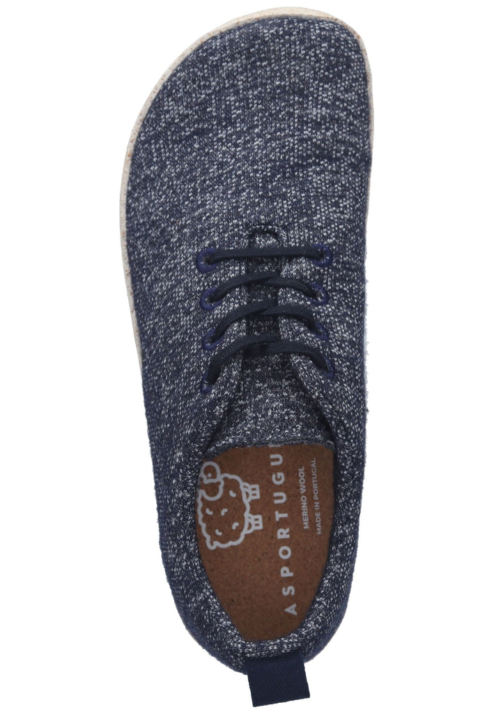 ASPORTUGUESAS Halbschuhe Wolle Navy