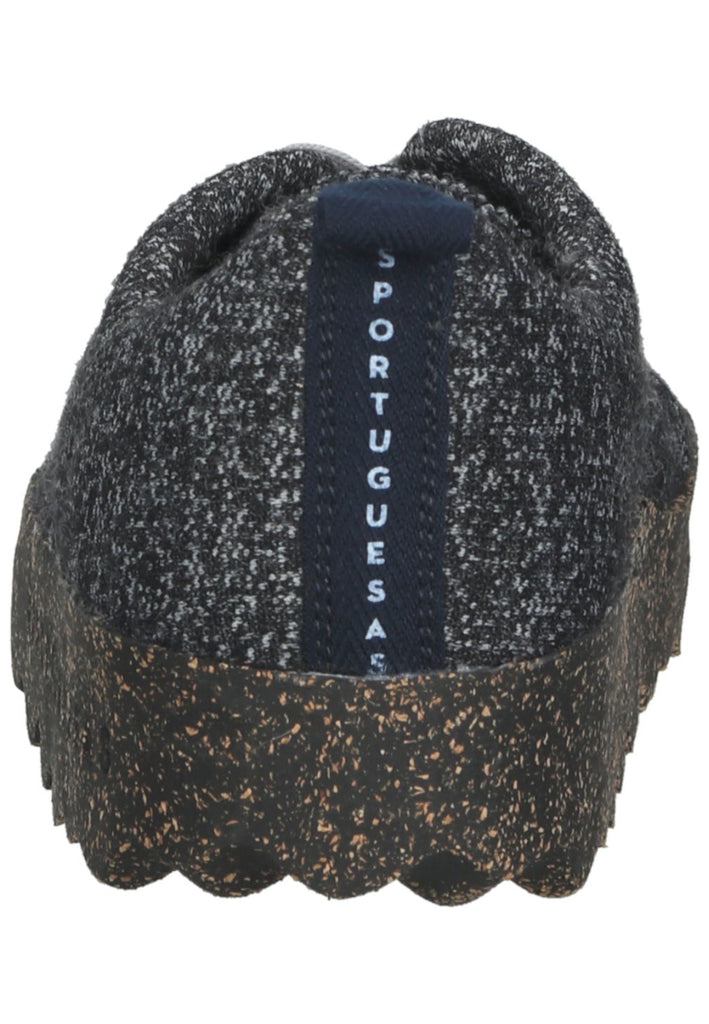 ASPORTUGUESAS Halbschuhe Wolle Schwarz