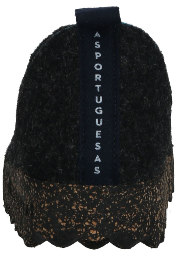 ASPORTUGUESAS Hausschuhe Filz Anthrazit