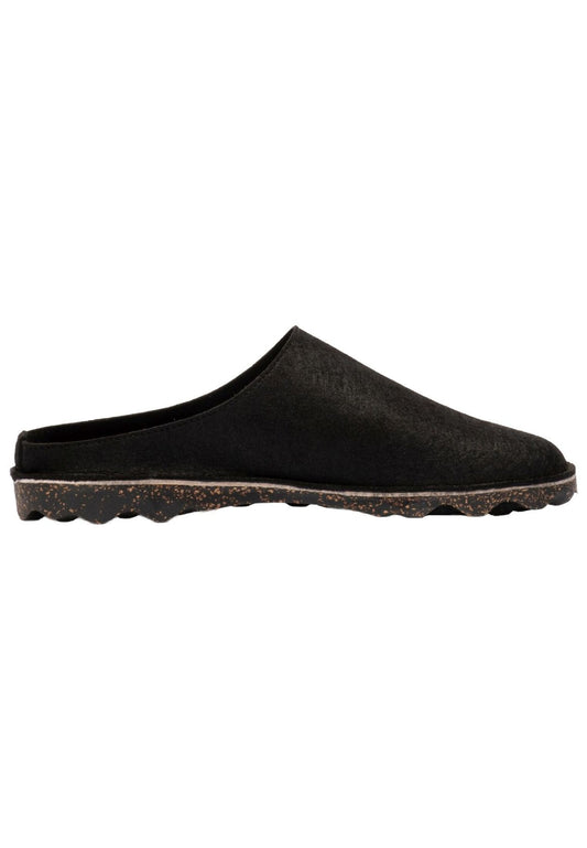 ASPORTUGUESAS Hausschuhe Filz Black