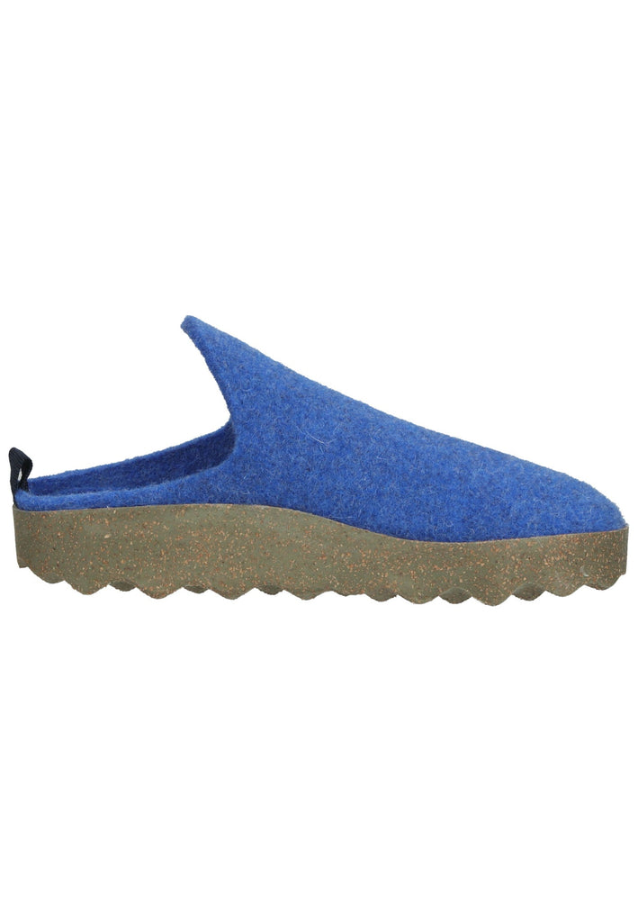 ASPORTUGUESAS Hausschuhe Filz Blau