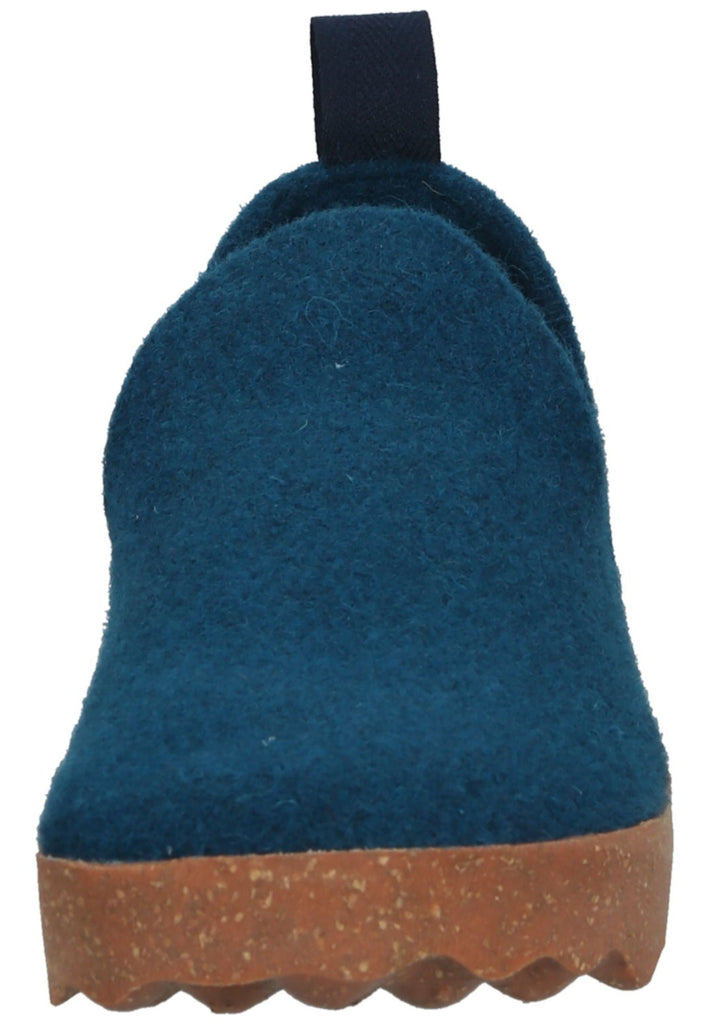 ASPORTUGUESAS Hausschuhe Filz Blau