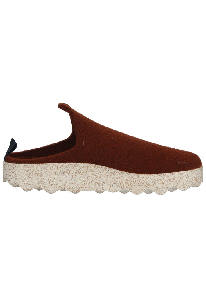 ASPORTUGUESAS Hausschuhe Filz Braun