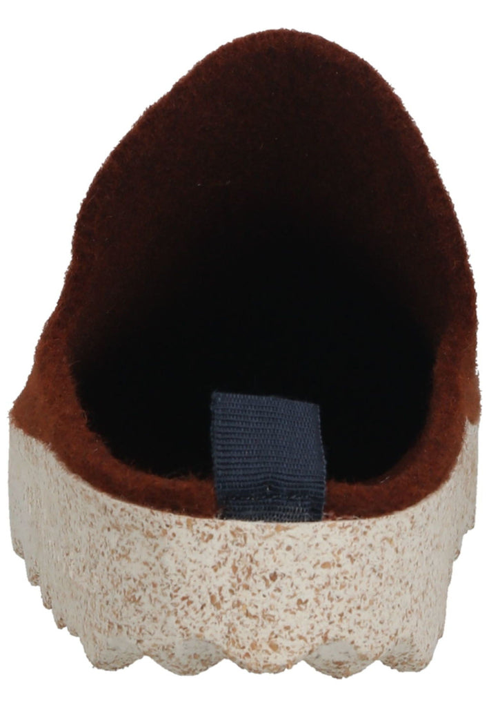 ASPORTUGUESAS Hausschuhe Filz Braun