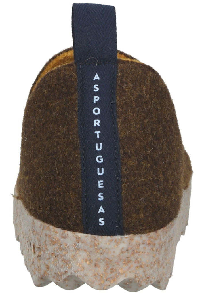 ASPORTUGUESAS Hausschuhe Filz Caramel