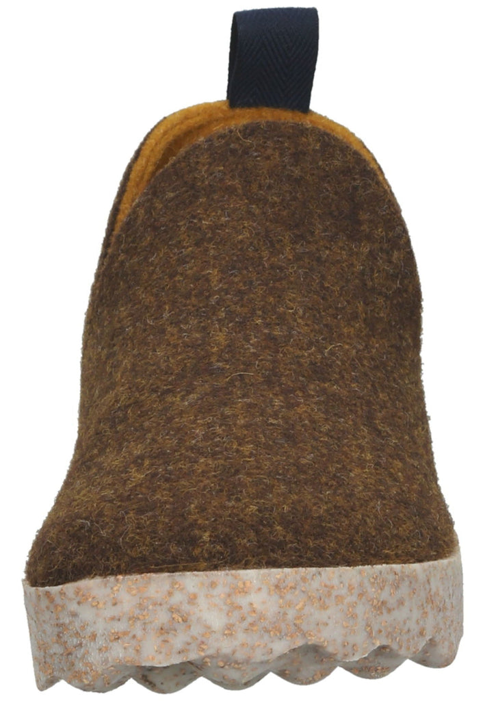 ASPORTUGUESAS Hausschuhe Filz Caramel