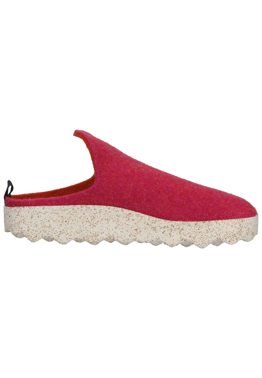 ASPORTUGUESAS Hausschuhe Filz Fuchsia