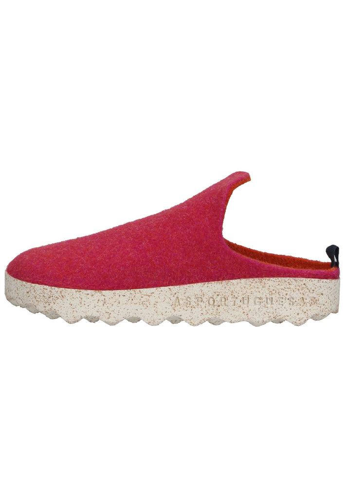 ASPORTUGUESAS Hausschuhe Filz Fuchsia