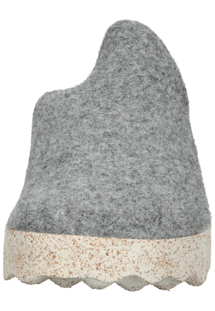 ASPORTUGUESAS Hausschuhe Filz Grau