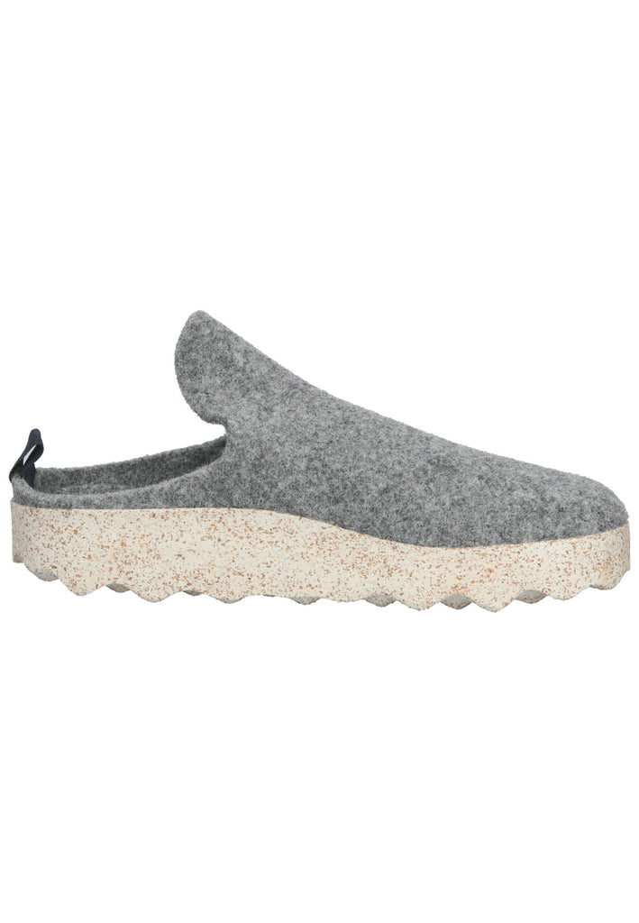 ASPORTUGUESAS Hausschuhe Filz Grau