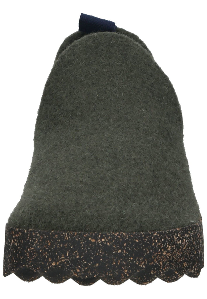 ASPORTUGUESAS Hausschuhe Filz Grün