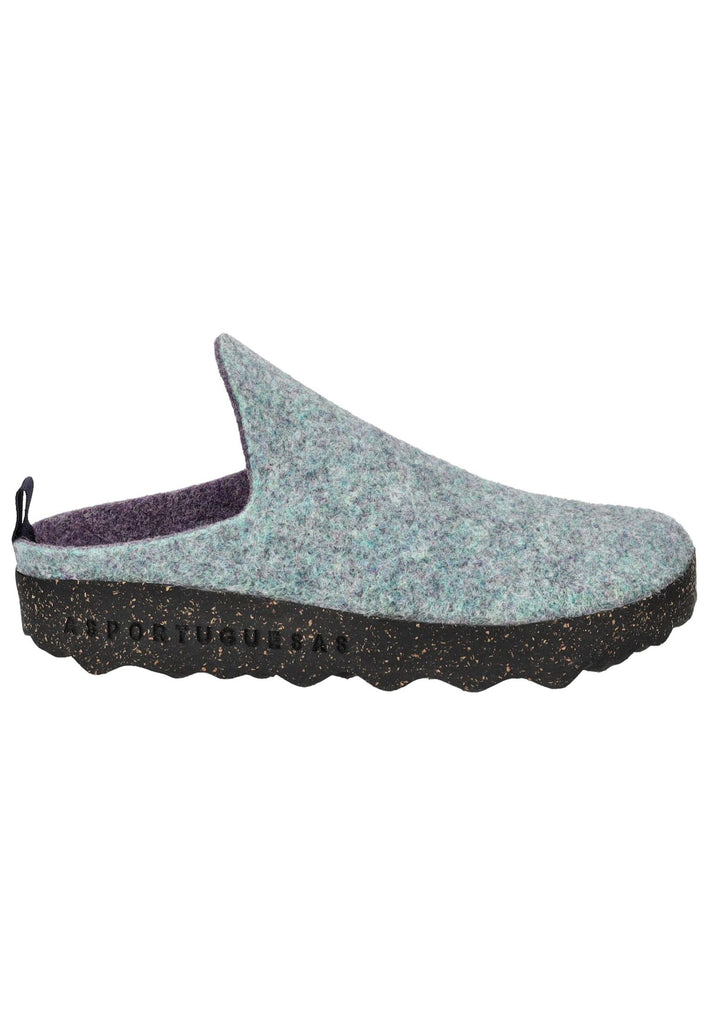 ASPORTUGUESAS Hausschuhe Filz Hellgrün