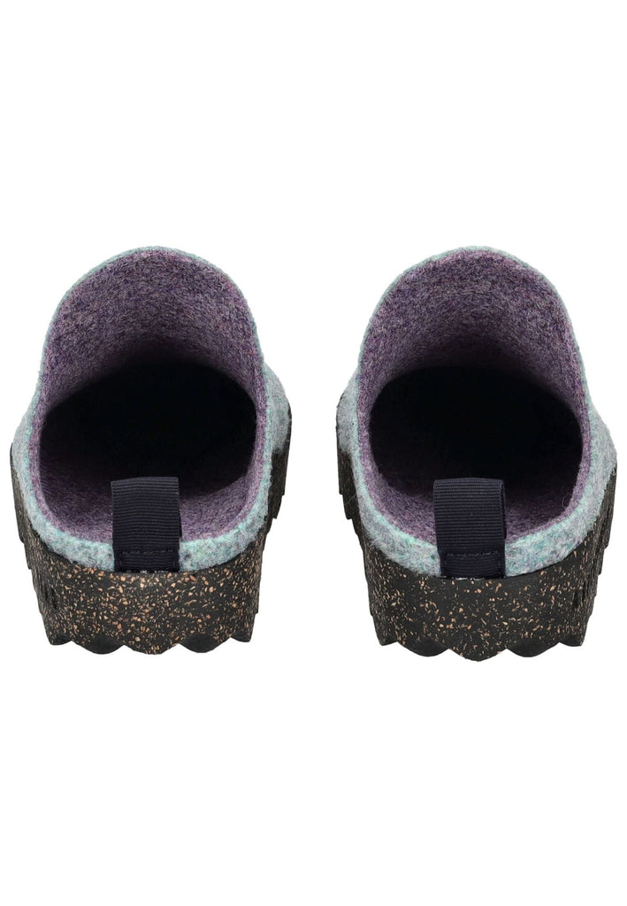 ASPORTUGUESAS Hausschuhe Filz Hellgrün