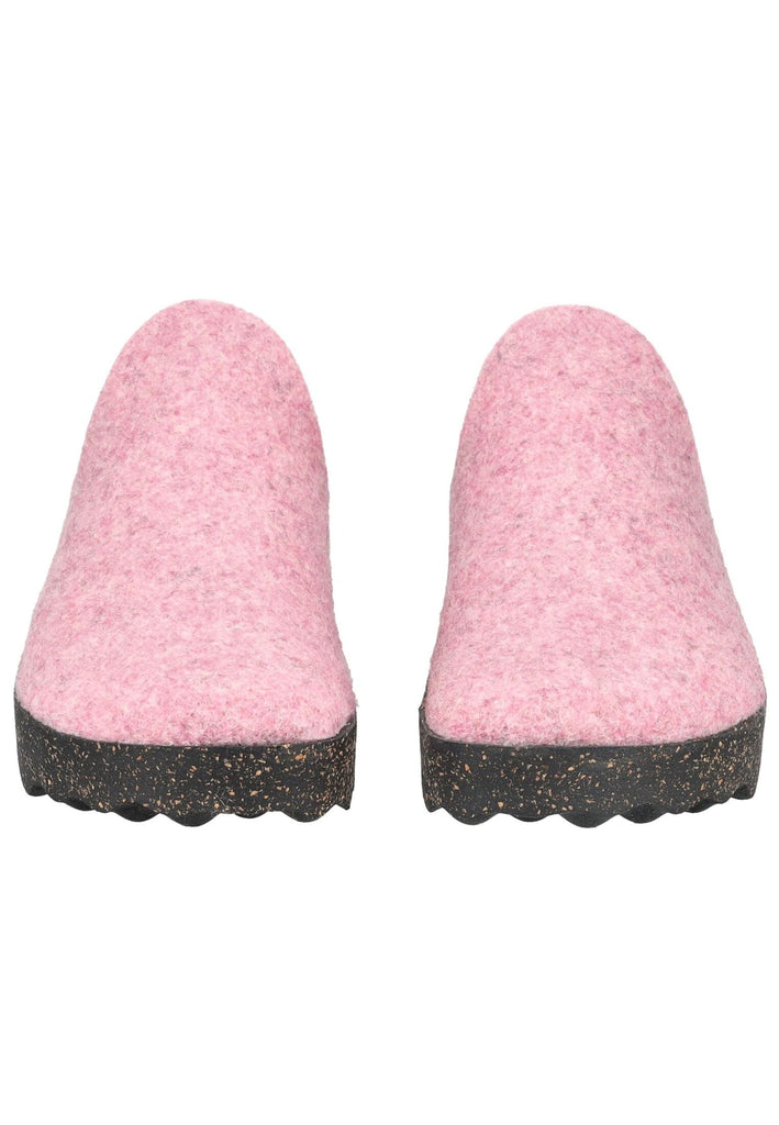 ASPORTUGUESAS Hausschuhe Filz Hellpink