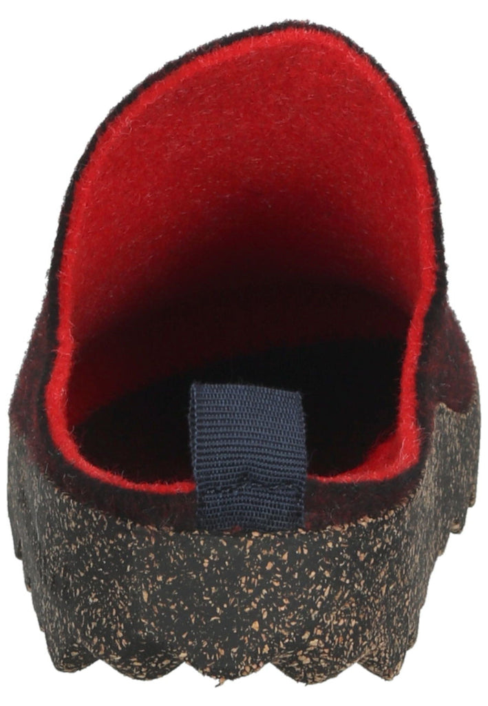 ASPORTUGUESAS Hausschuhe Filz Merlot