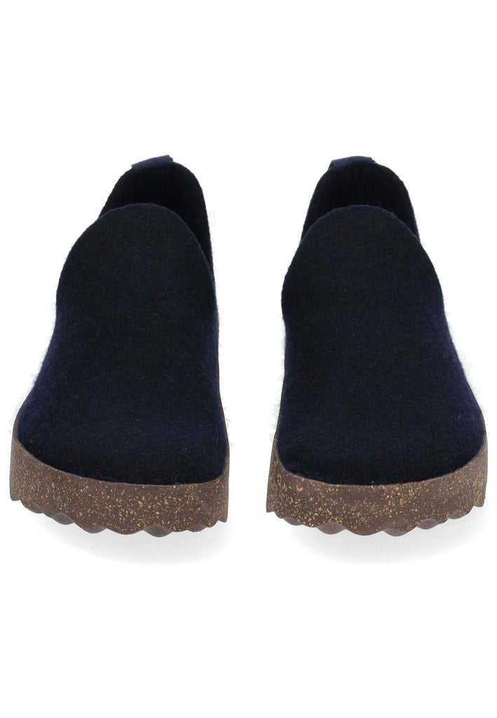 ASPORTUGUESAS Hausschuhe Filz Navy