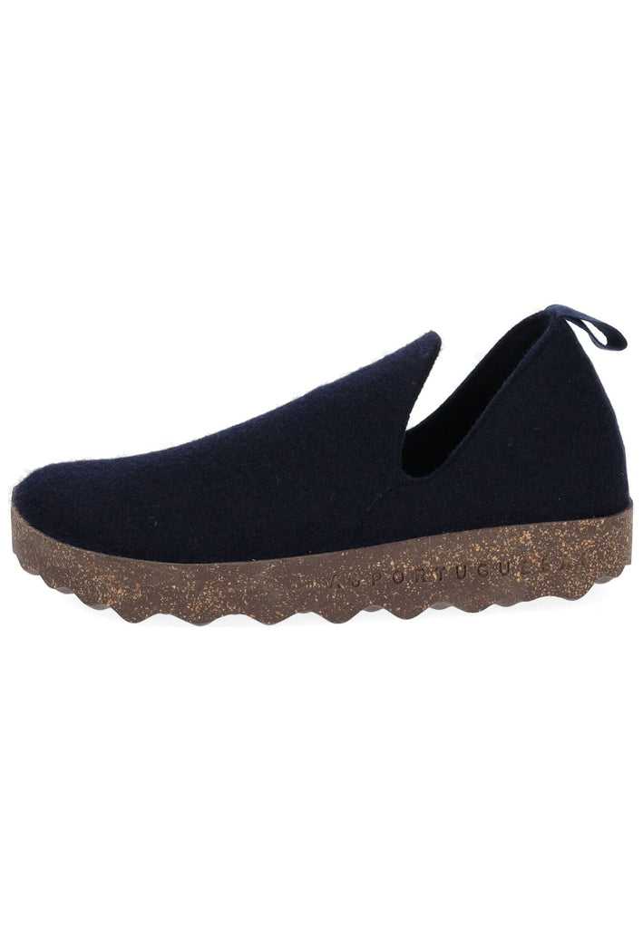 ASPORTUGUESAS Hausschuhe Filz Navy