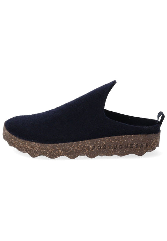 ASPORTUGUESAS Hausschuhe Filz Navy