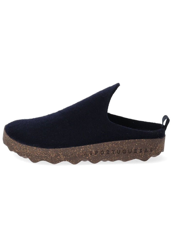 ASPORTUGUESAS Hausschuhe Filz Navy