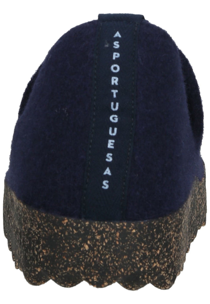ASPORTUGUESAS Hausschuhe Filz Navy